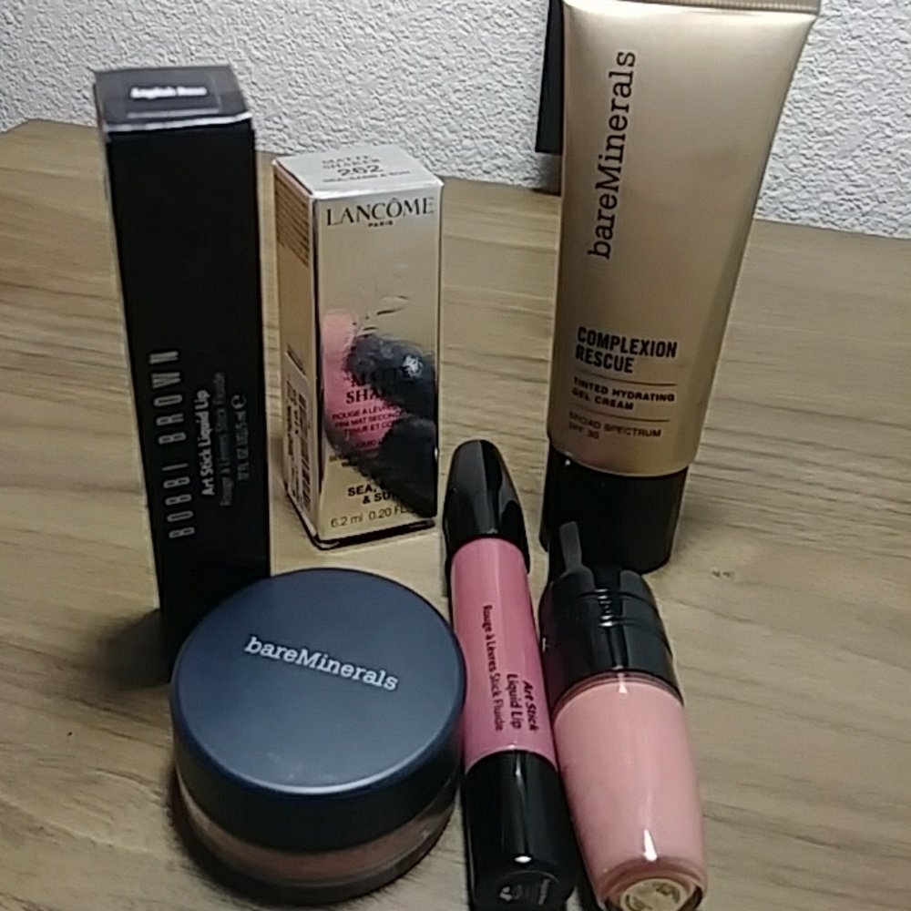 4pc Bobbi Brown, bareMinerals & Lancome Bundle